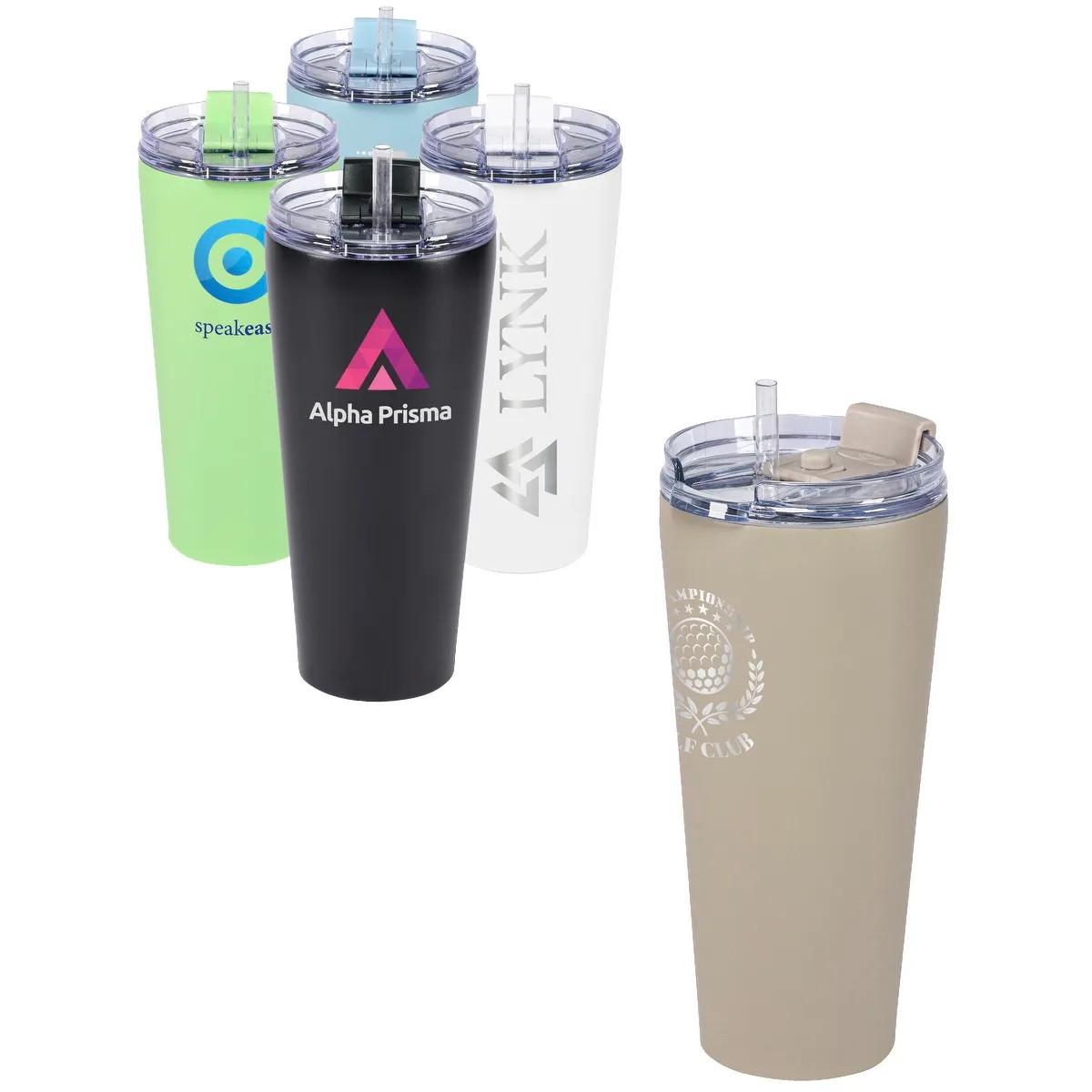 30oz Urban Peak® Cascade Pop-Up Straw Tumbler