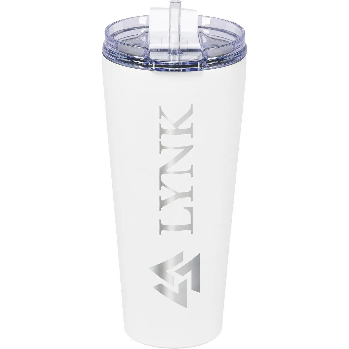 30oz Urban Peak® Cascade Pop-Up Straw Tumbler - product view 2
