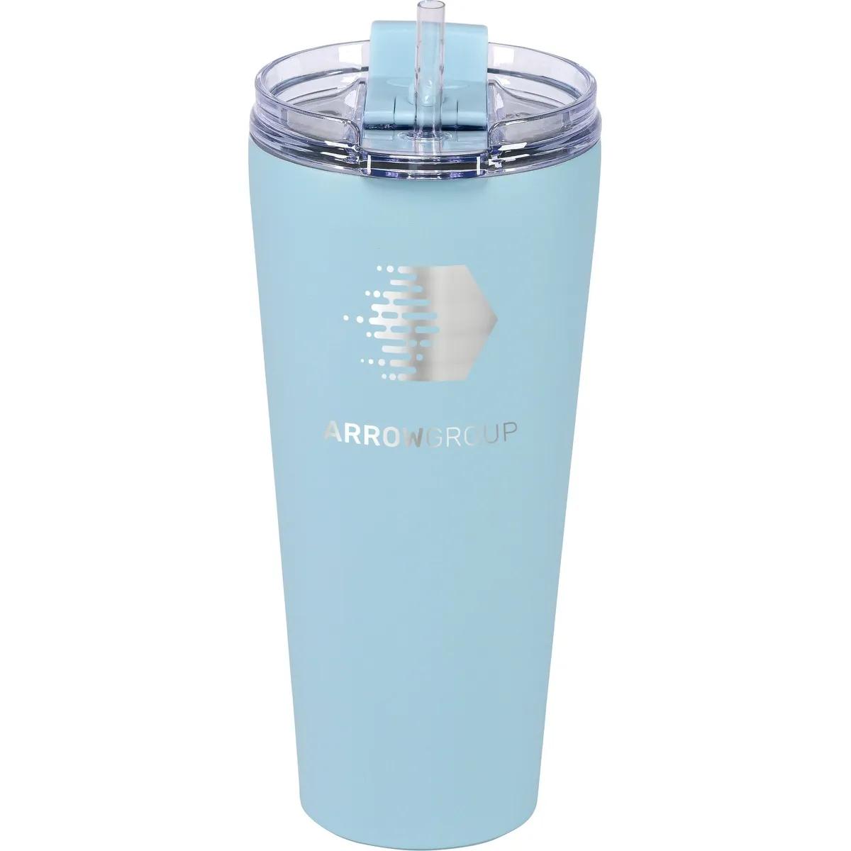 30oz Urban Peak® Cascade Pop-Up Straw Tumbler - product view 6