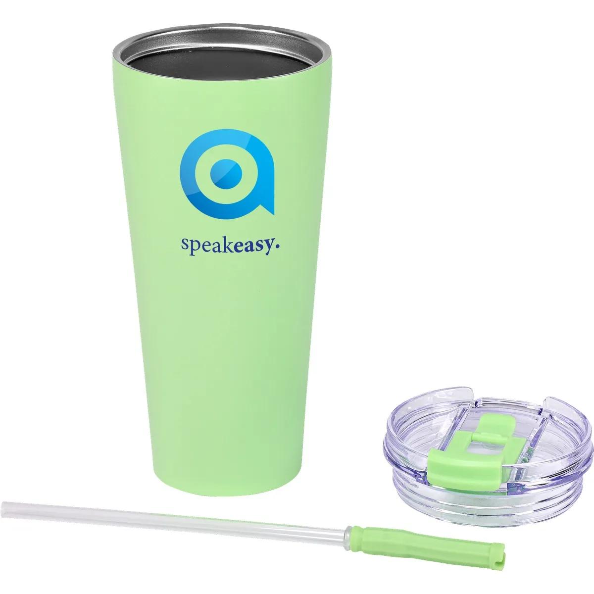 30oz Urban Peak® Cascade Pop-Up Straw Tumbler - product view 9