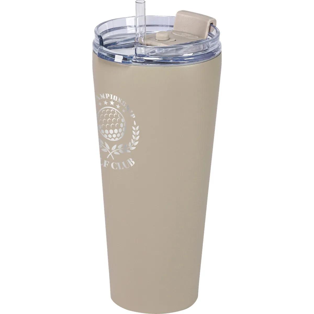 30oz Urban Peak® Cascade Pop-Up Straw Tumbler - product view 18