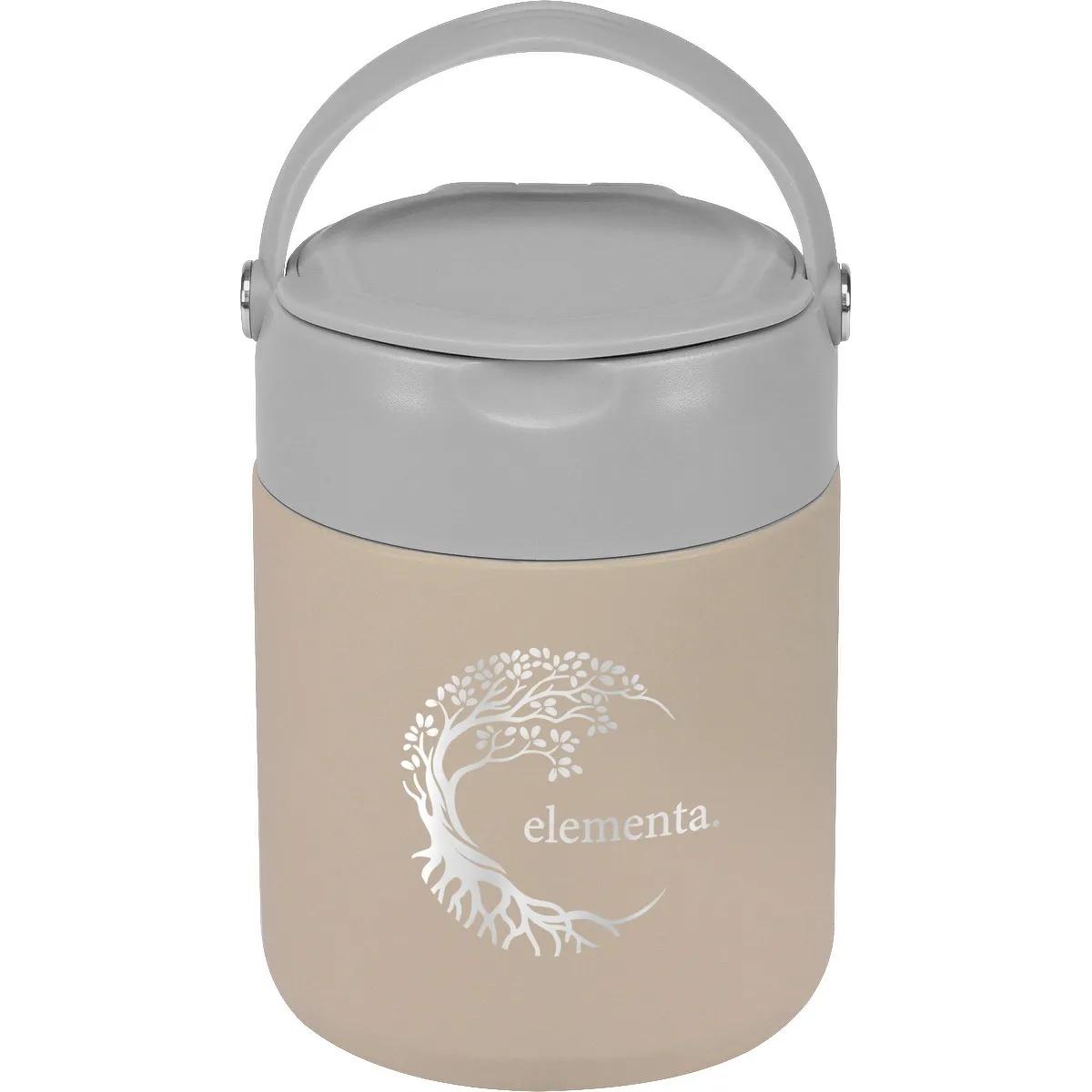 20oz Urban Peak® Vacuum Food Jar with Spork - product view 4