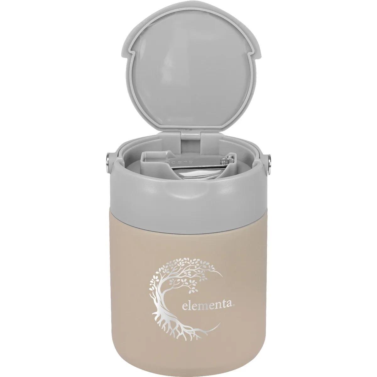 20oz Urban Peak® Vacuum Food Jar with Spork - product view 5