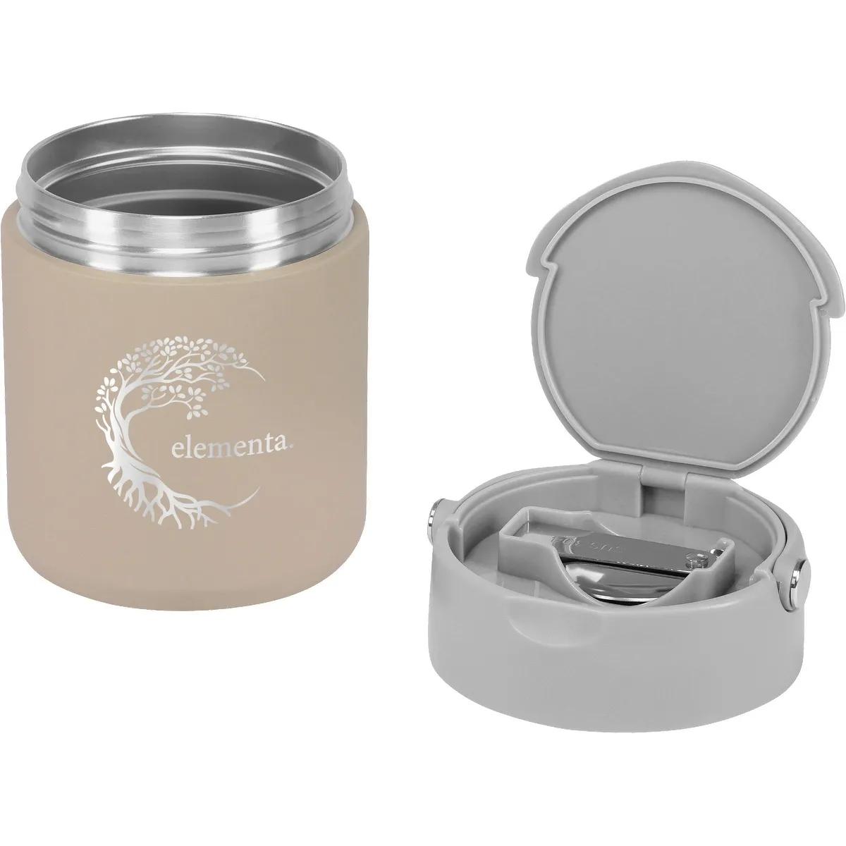 20oz Urban Peak® Vacuum Food Jar with Spork - product view 8