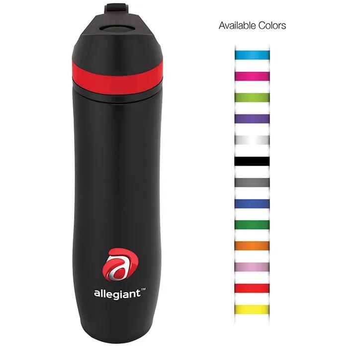 20 oz Persona® Wave Trail Vacuum Water Bottle - product view 2