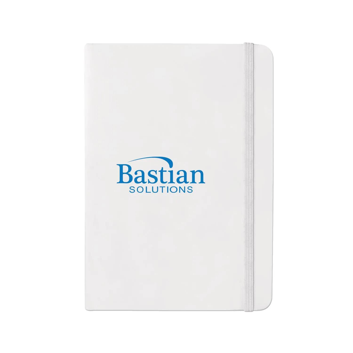 Soft Cover Journal PU Leather Ribbon Bookmark - 80 Sheets - product view 5