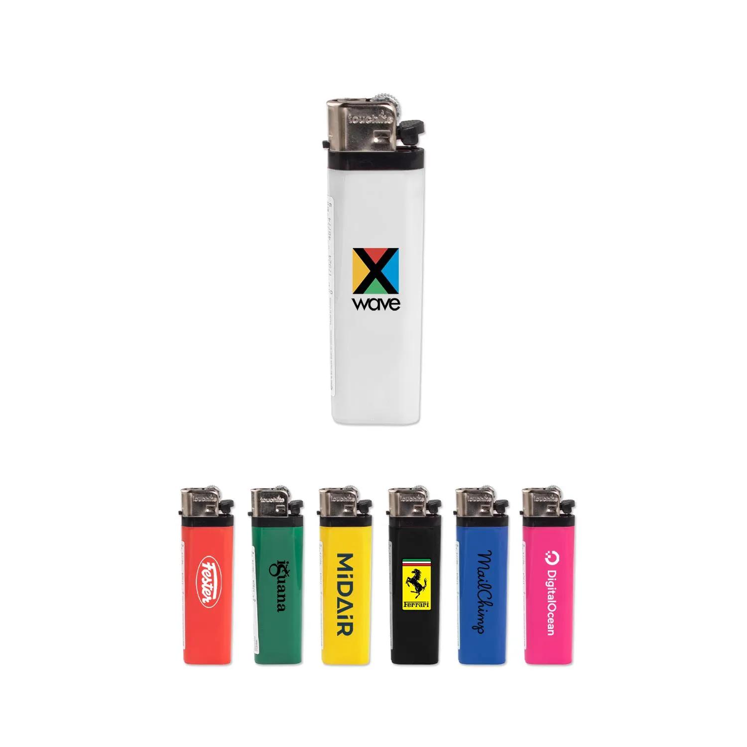 Cigarette Lighter ABS Plastic Flint Standard Colors