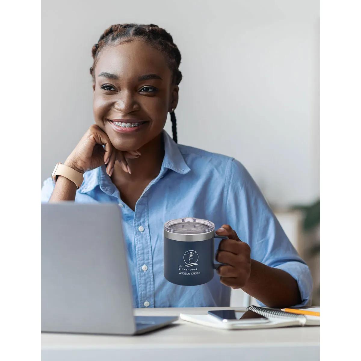 14 oz Urban Peak® Trek Vacuum Camp Mug - product view 8