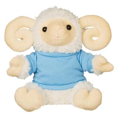 Plush Ram Customizable with Shirt - 6 in - product view 2