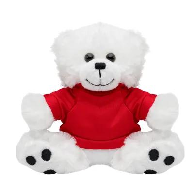 Plush Big Paw Bear Customizable with Shirt - 6 in - product view 2