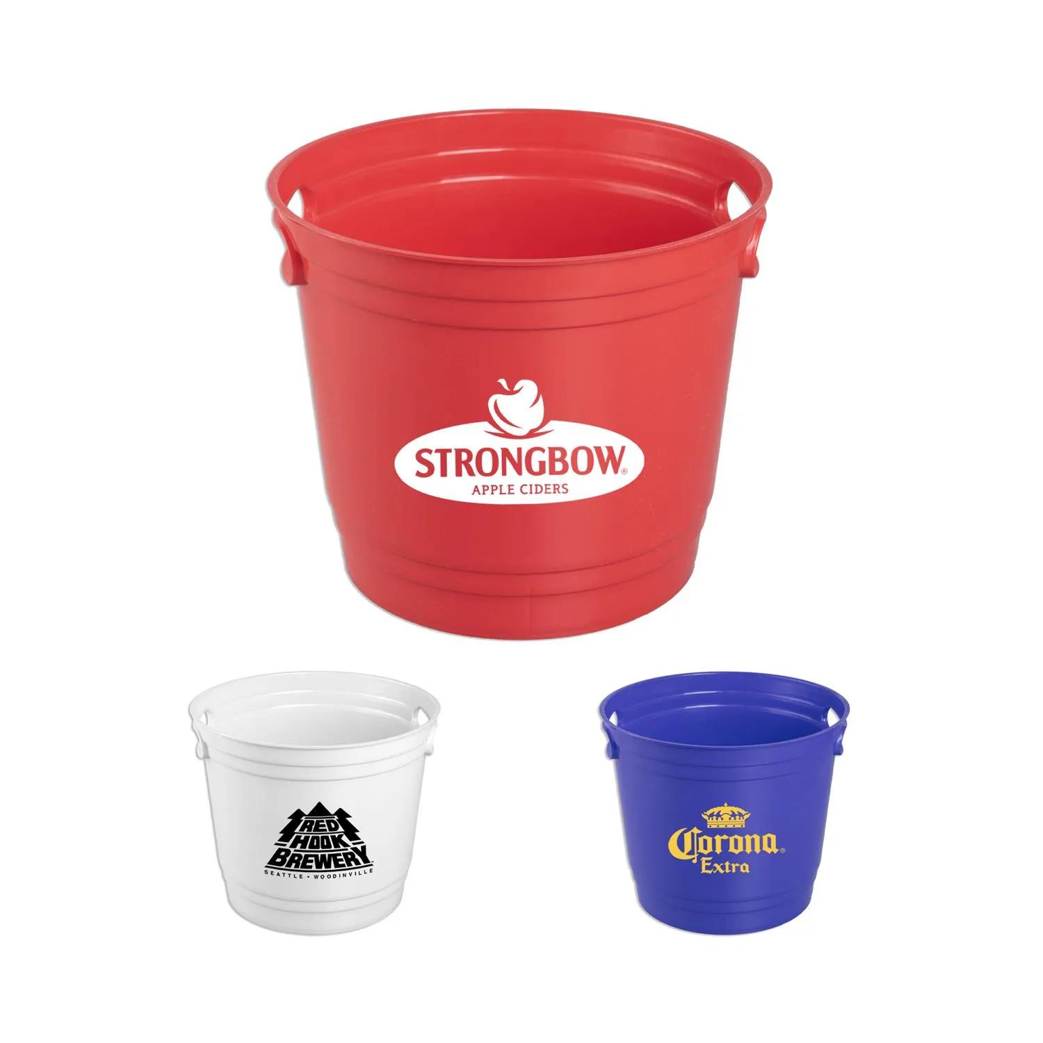 Stackable Plastic Bucket Polypropylene - 7.5 Qt Capacity