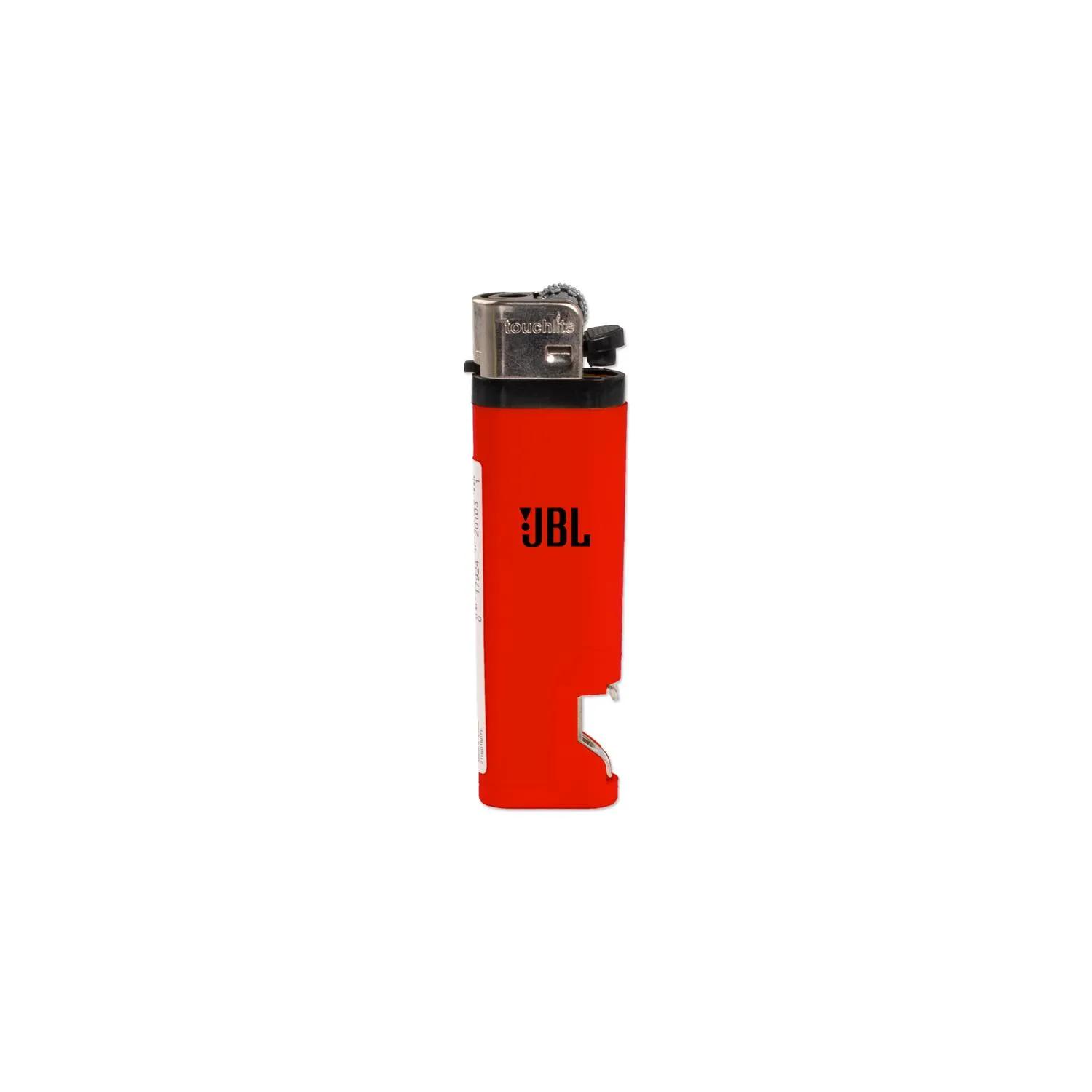 Lighter with Bottle Opener ABS Plastic Custom Imprint - product view 3