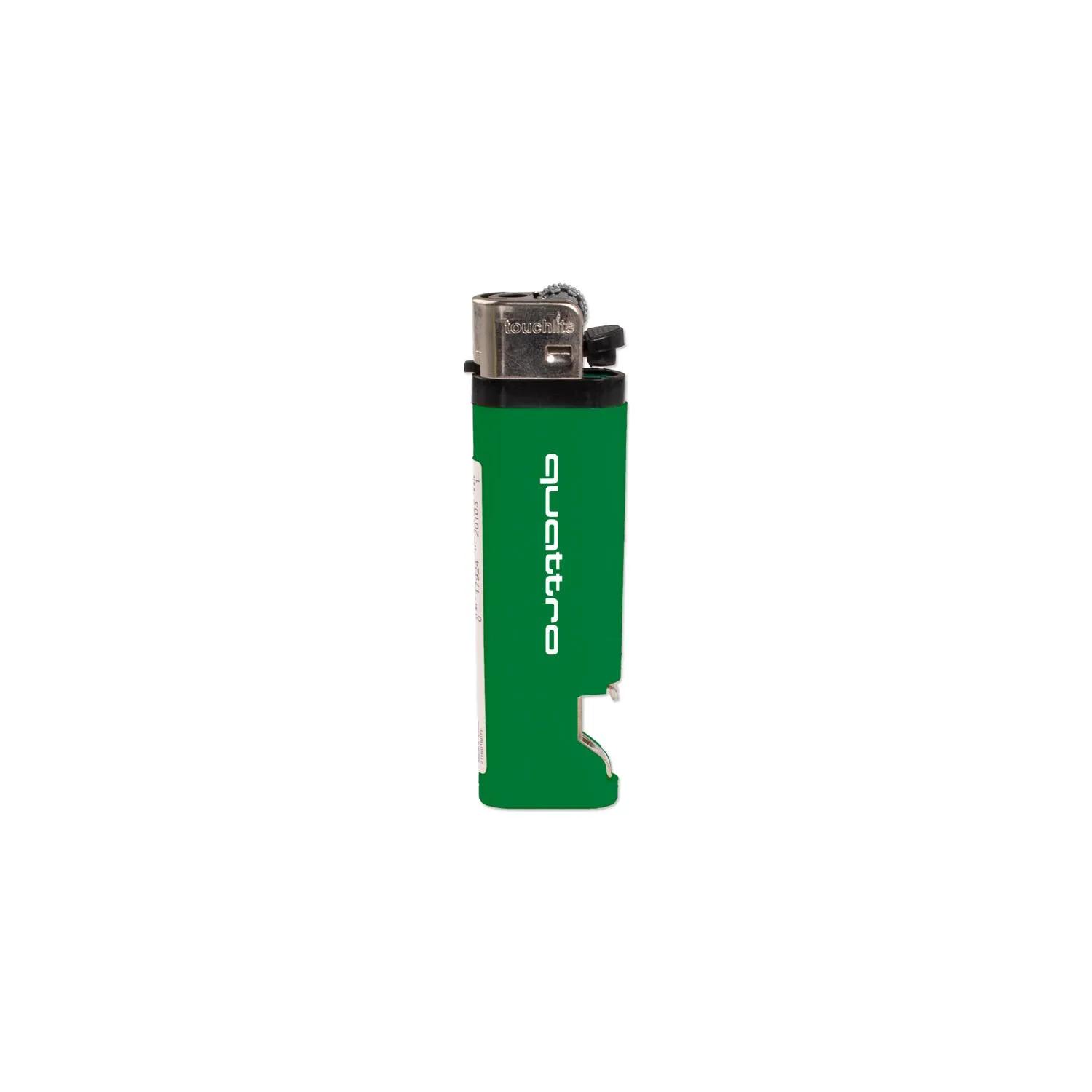 Lighter with Bottle Opener ABS Plastic Custom Imprint - product view 4