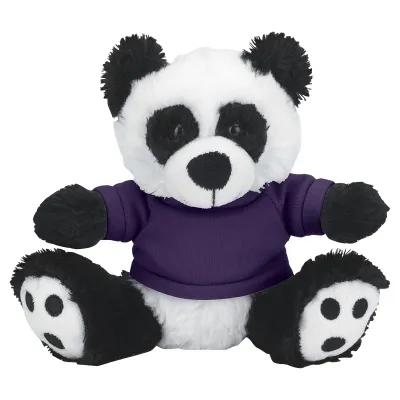 Plush Big Paw Panda Customizable with Shirt - 6 in - product view 2
