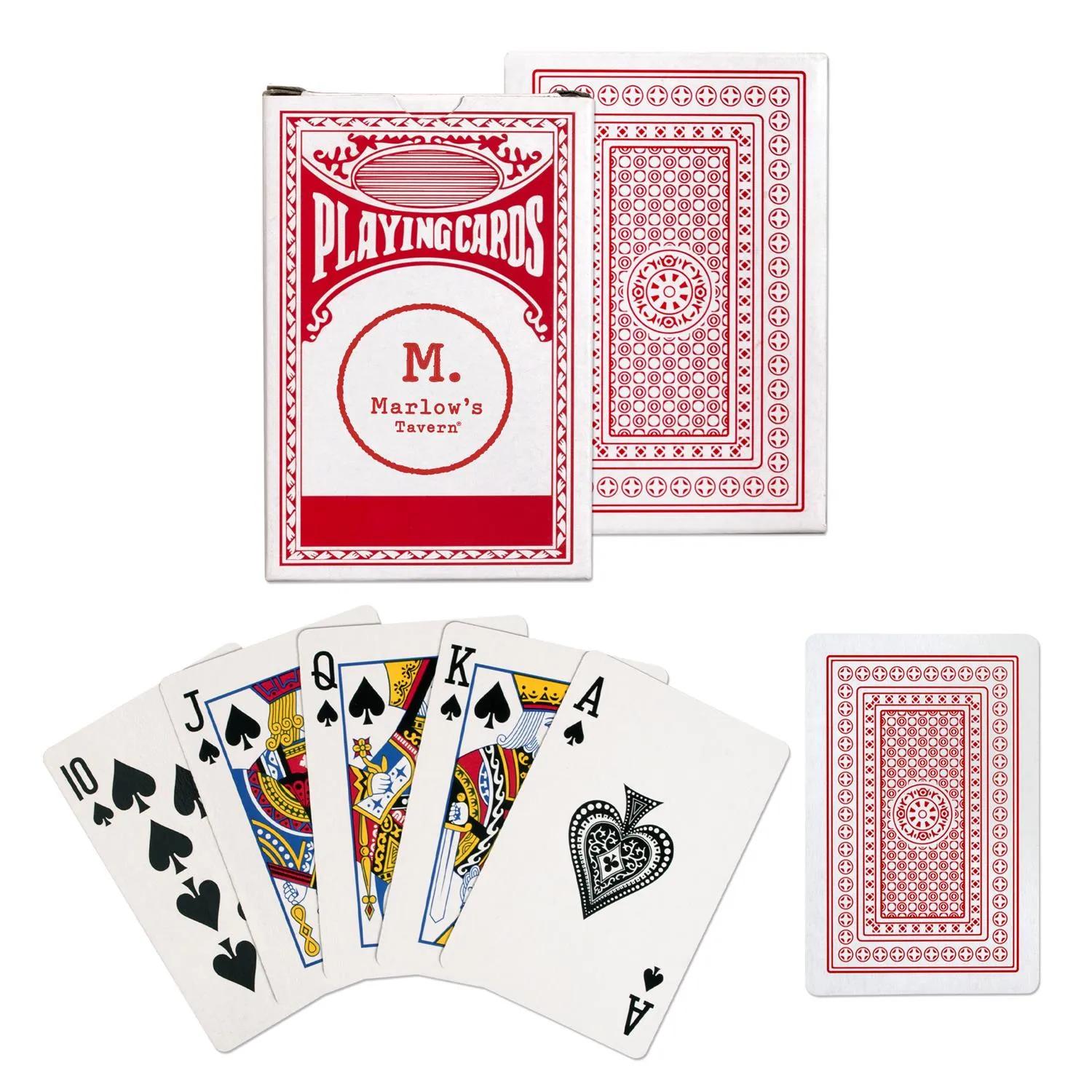 Playing Cards Standard Deck Paper Custom Imprint - product view 2
