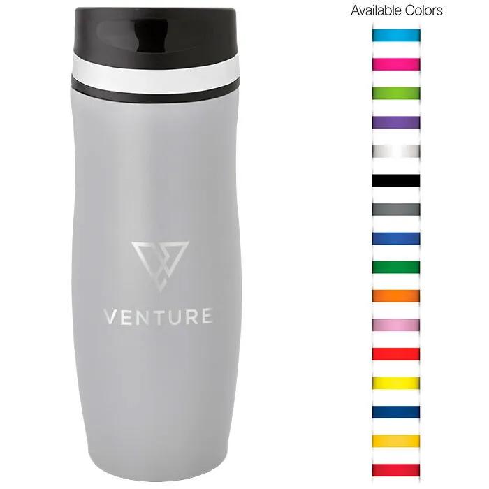 14 oz Persona® Wave Trail Vacuum Tumbler - product view 4