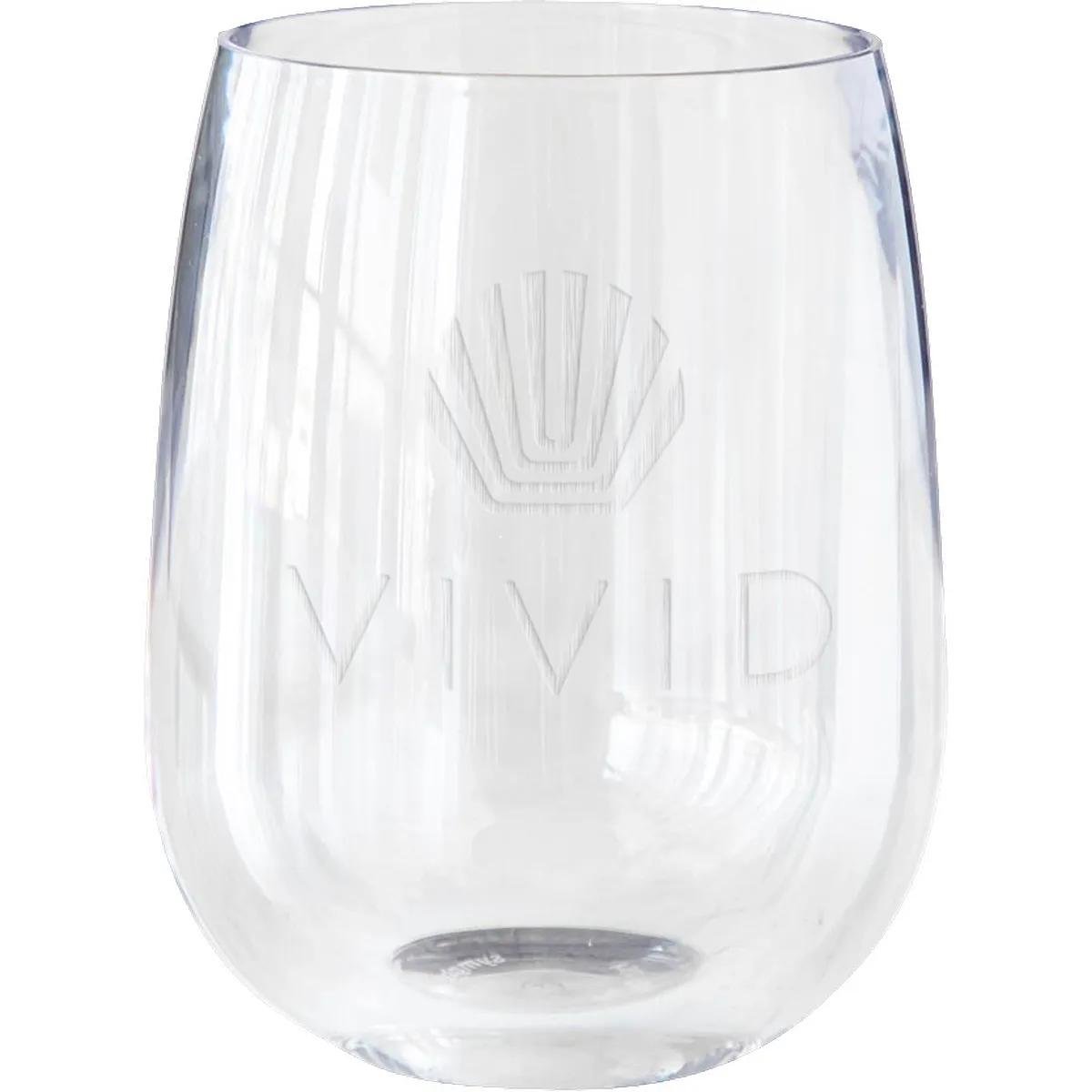Symglass 12oz Clear Stemless Wine Glass - product view 2