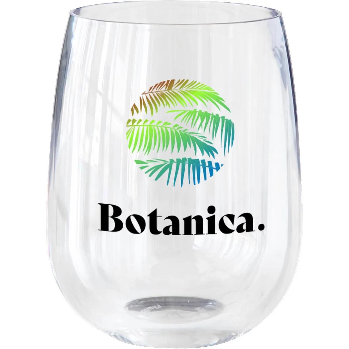 Symglass 12oz Clear Stemless Wine Glass - product view 3