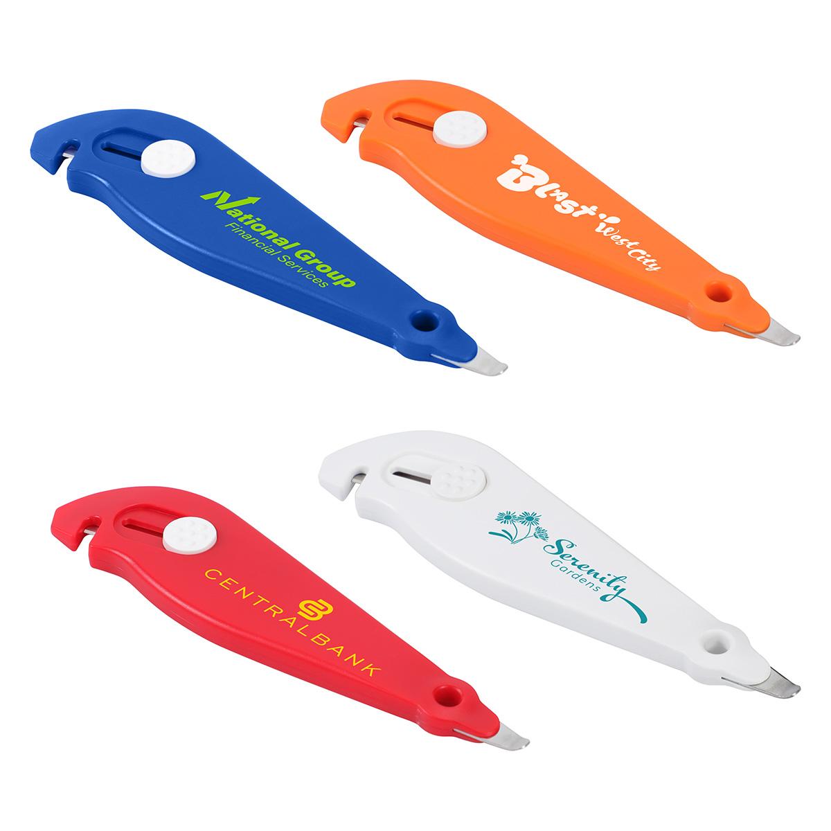 Porter 3-in-1 Box & Rope Cutter with Staple Remover - promotional product with custom logo