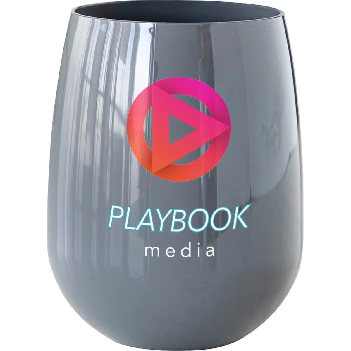 Symglass 12oz Colored Stemless Wine Glass - product view 4