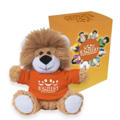Plush Lion Gift Set with Custom Box - 6 in