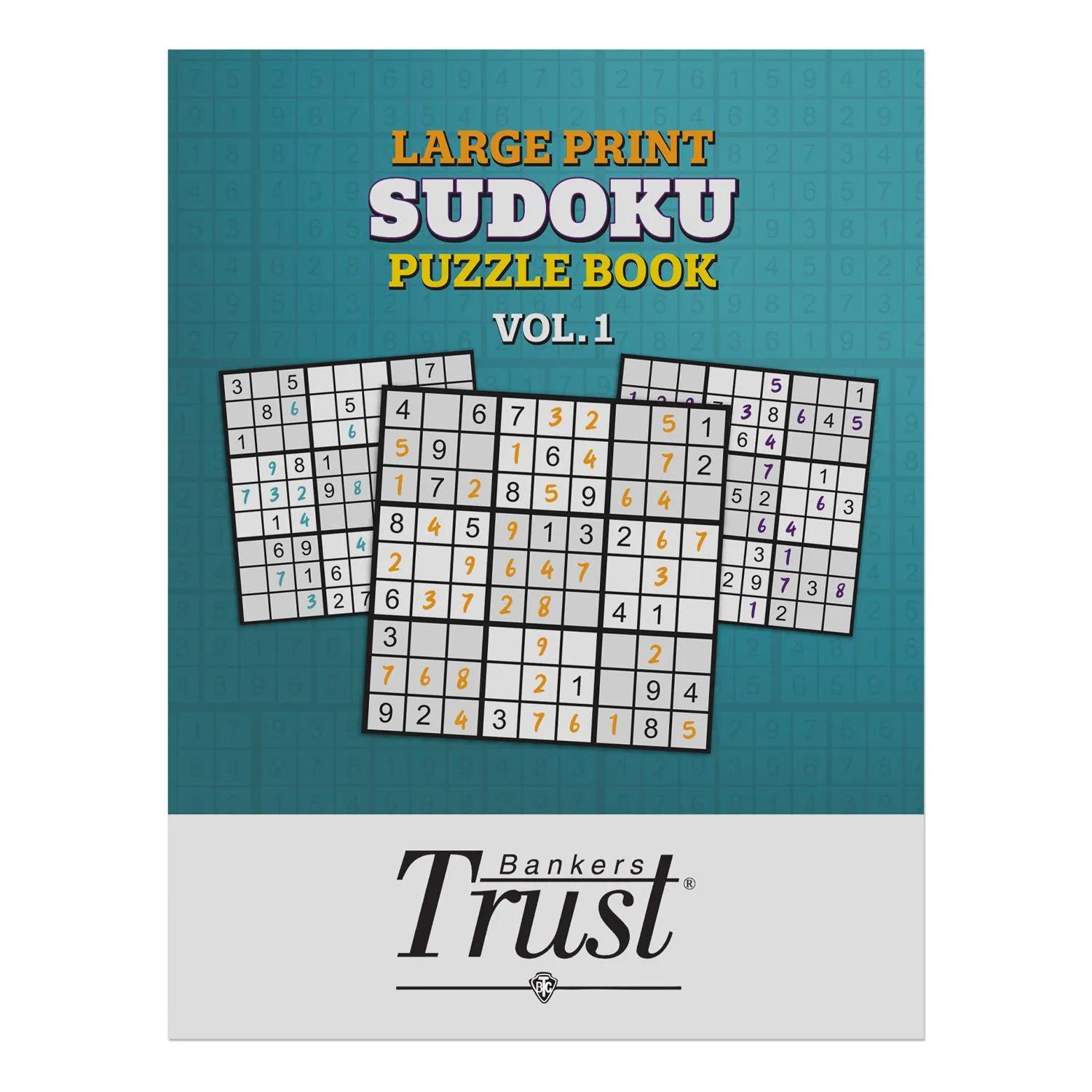 Sudoku Puzzle Book Volume 1 Large Print Logic Game