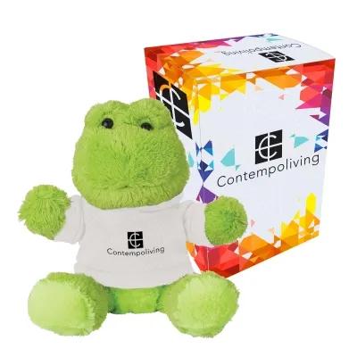Plush Frog with Customizable Clothing - 6 in - product view 3