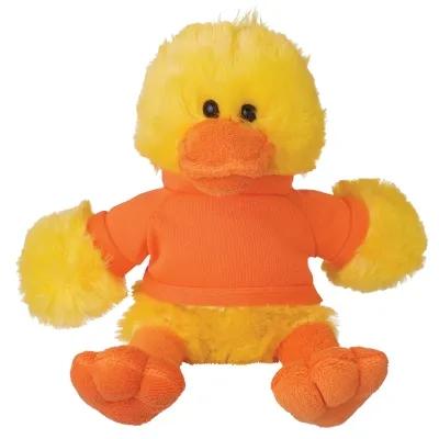 Plush Duck with Customizable Clothing - 6 in - product view 1