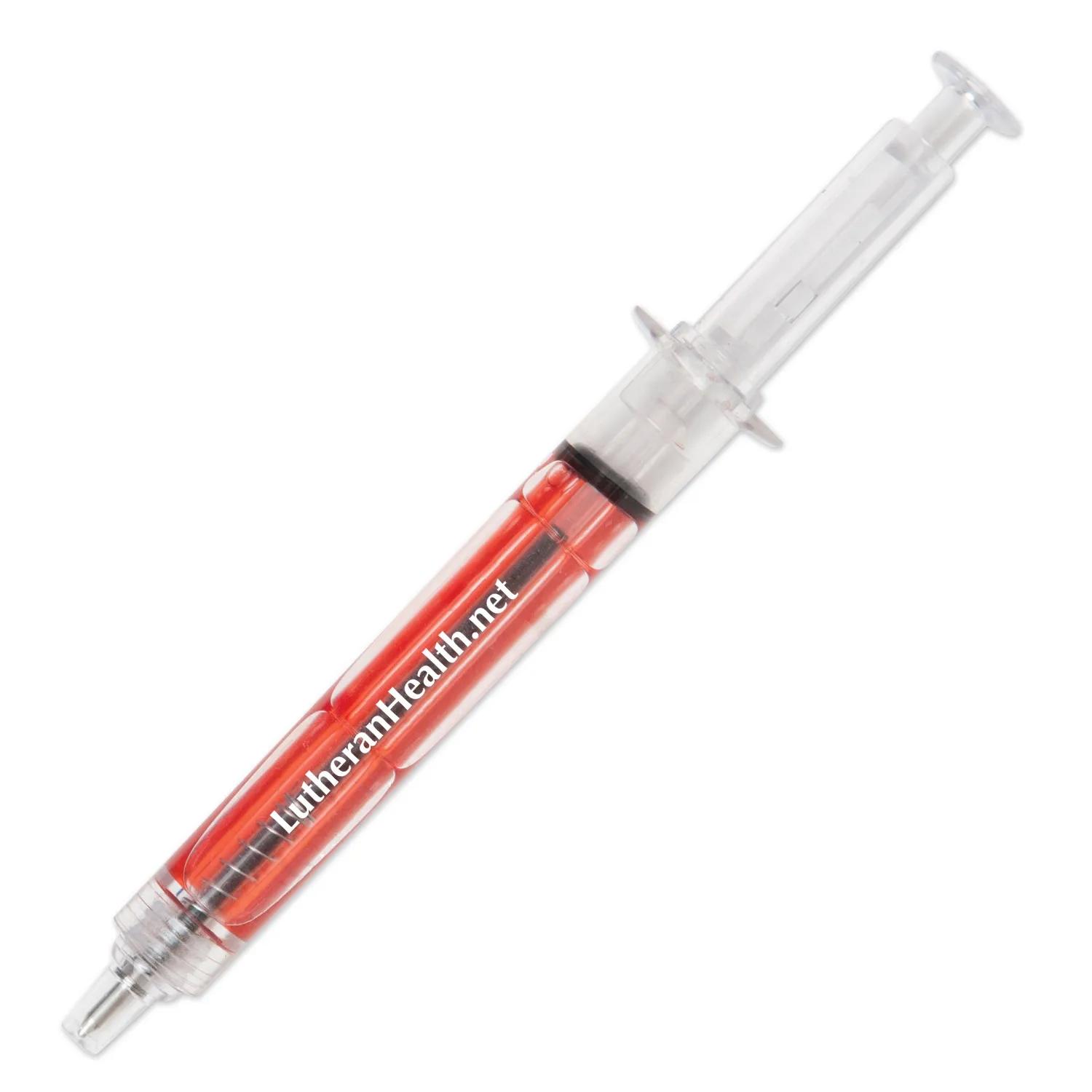 Syringe Pen Novelty Medical Office Promotional Gift - product view 3