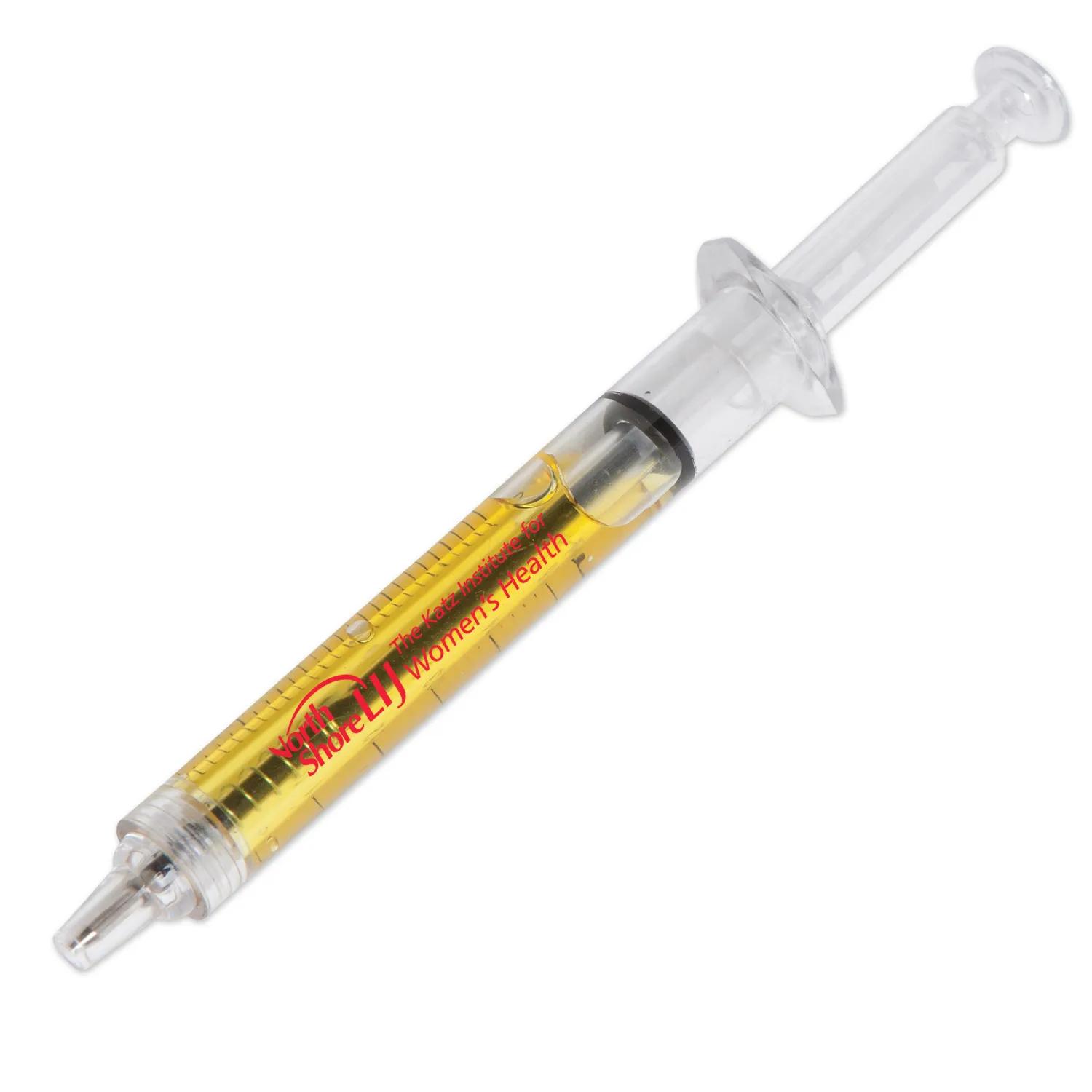 Syringe Pen Novelty Medical Office Promotional Gift - product view 4