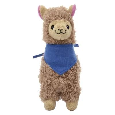 Plush Llama with Customizable Bandana - 6 in - product view 2