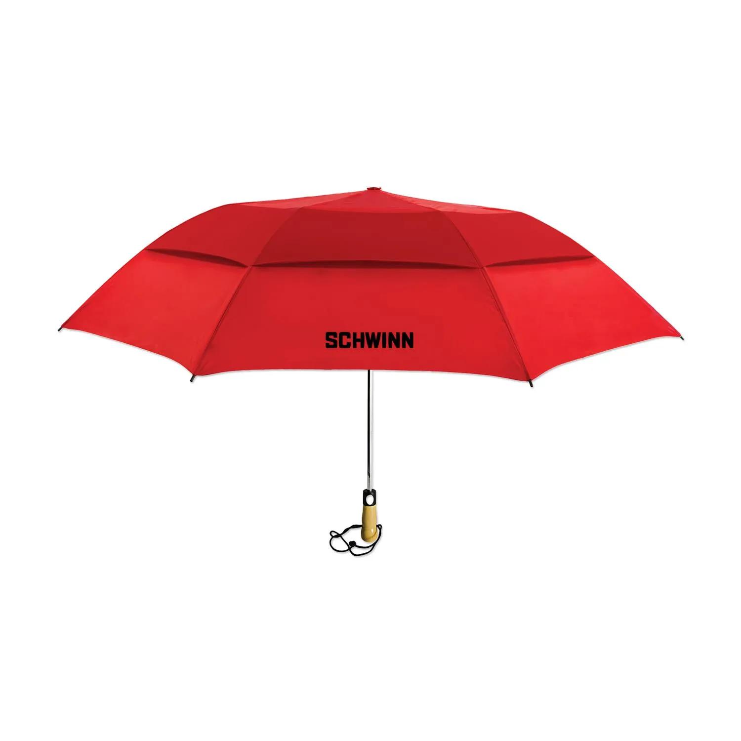 Compact Umbrella Vented Polyester Folding Golf Size - 58 in - product view 3