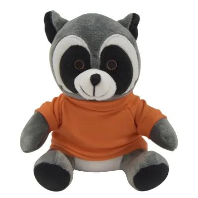 Plush Raccoon with Customizable Clothing - 6 in - product view 3