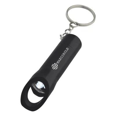 LED Flashlight Keychain with Bottle Opener - 2.75 in