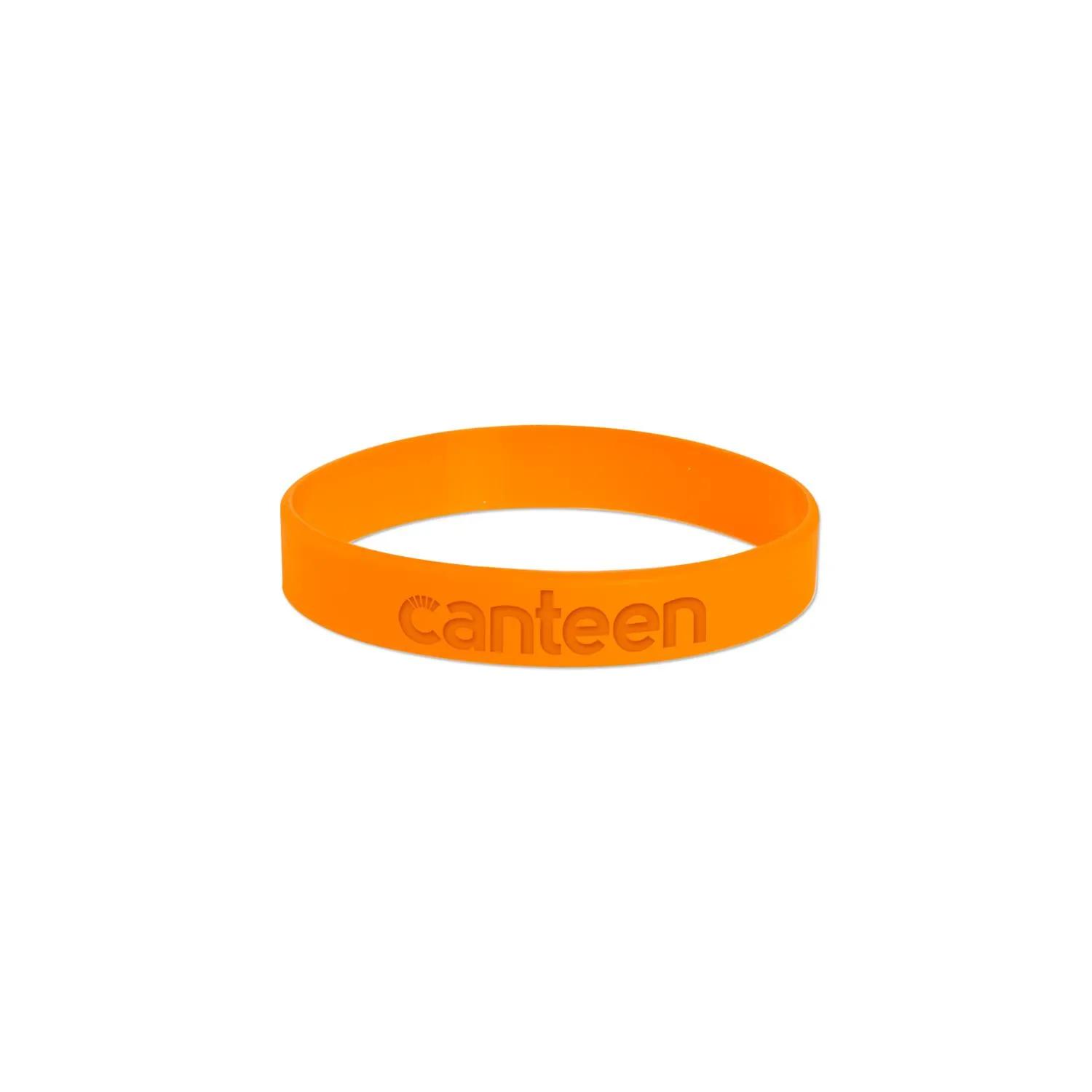 Silicone Bracelet USA Debossed Latex Free Wristband - product view 6