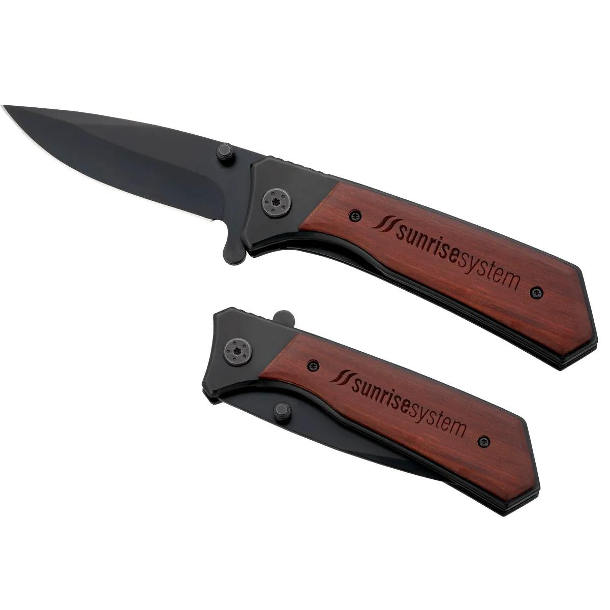 Honed Folding Knife - product view 2