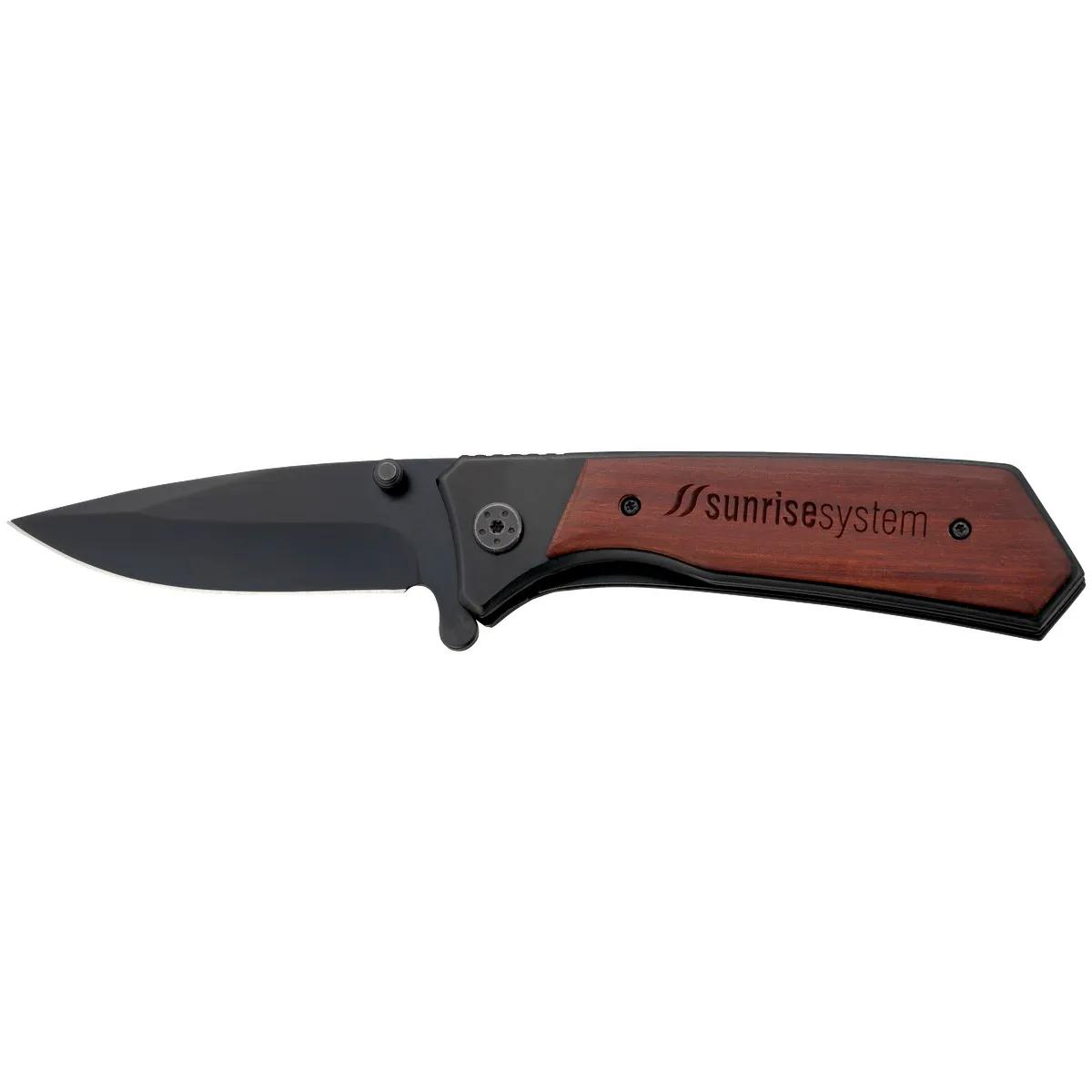 Honed Folding Knife - product view 3