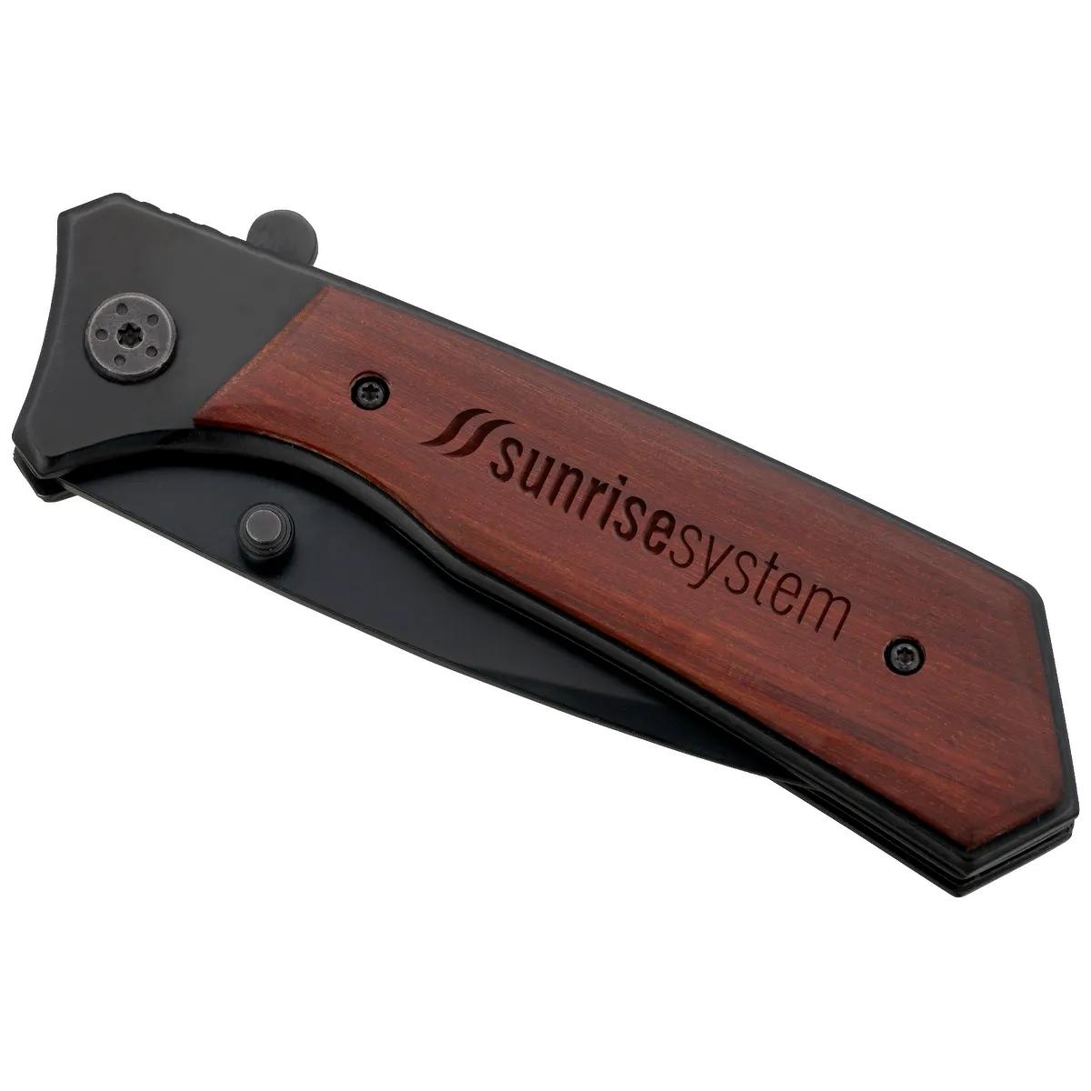 Honed Folding Knife - product view 4