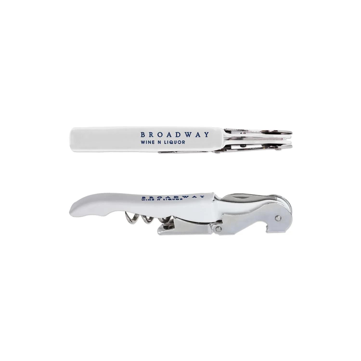 Wine Bottle Opener Waiters Corkscrew Double Hinged - product view 2