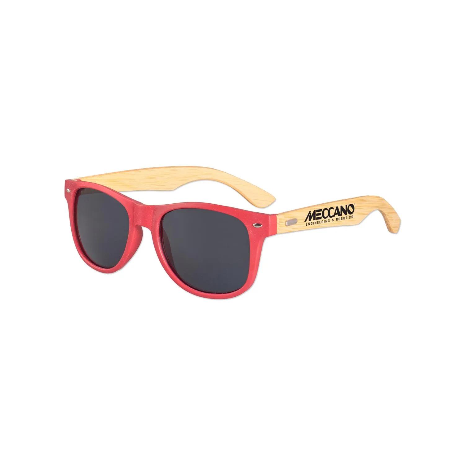 Sunglasses Wheat Straw Frame Bamboo Arms Eco Iconic - product view 4