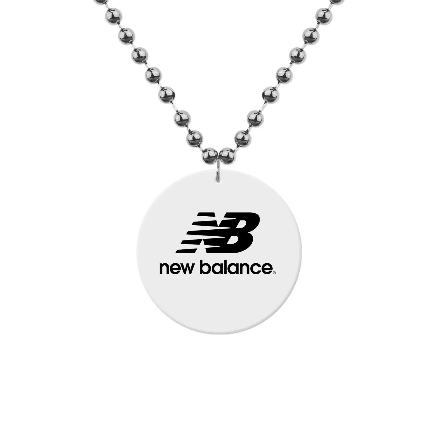 Medallion Beads White 7mm Colorful String Necklace - product view 8