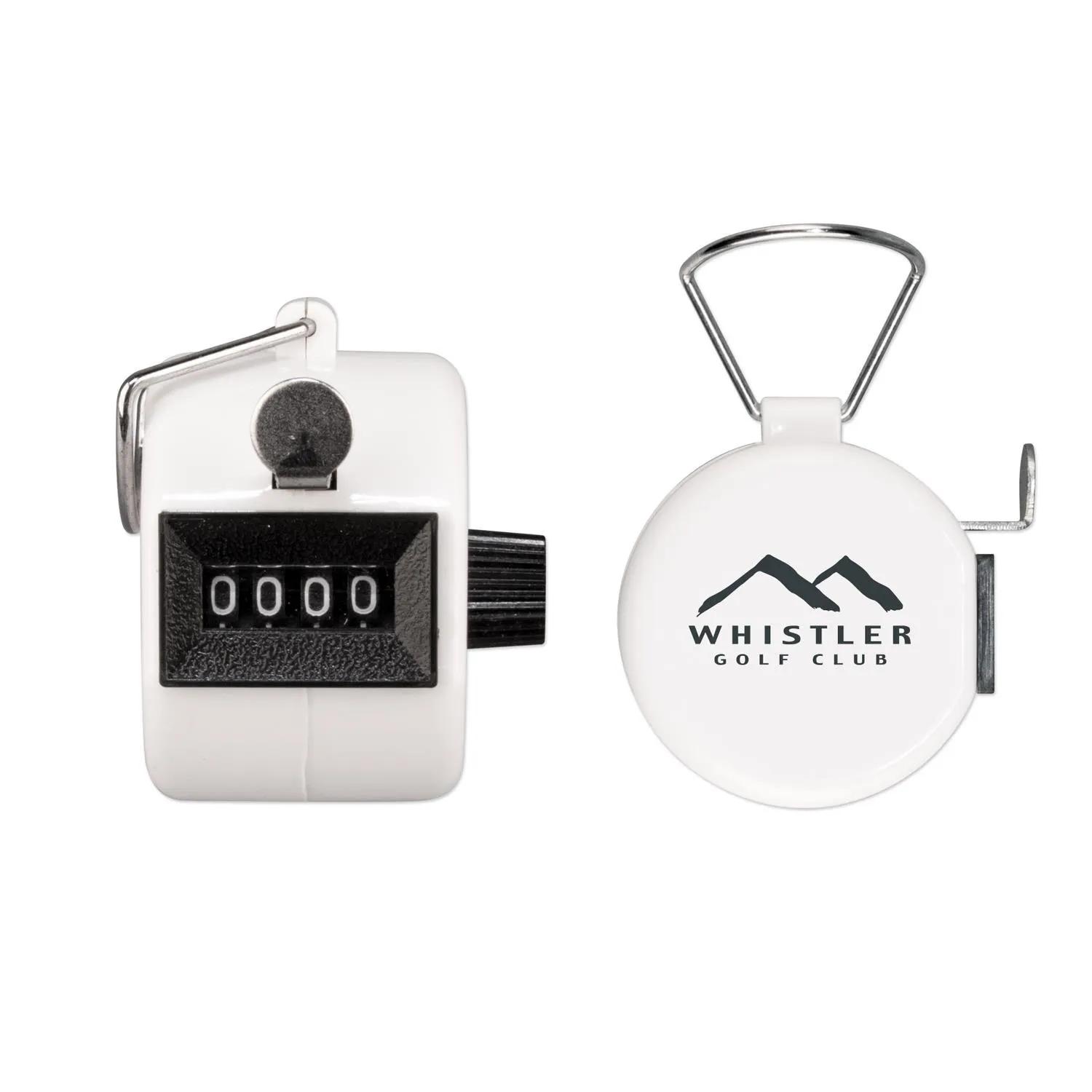 Tally Counter White Manual Click Fitness Gym Tool