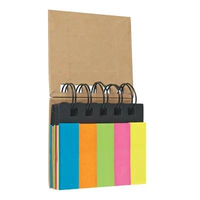 Spiral Notebook with Sticky Notes and Flags - 3 in - product view 3