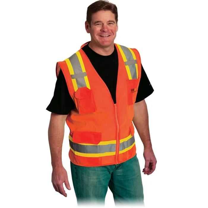 Two Tone 6 Pocket Surveyors Vest - product view 3