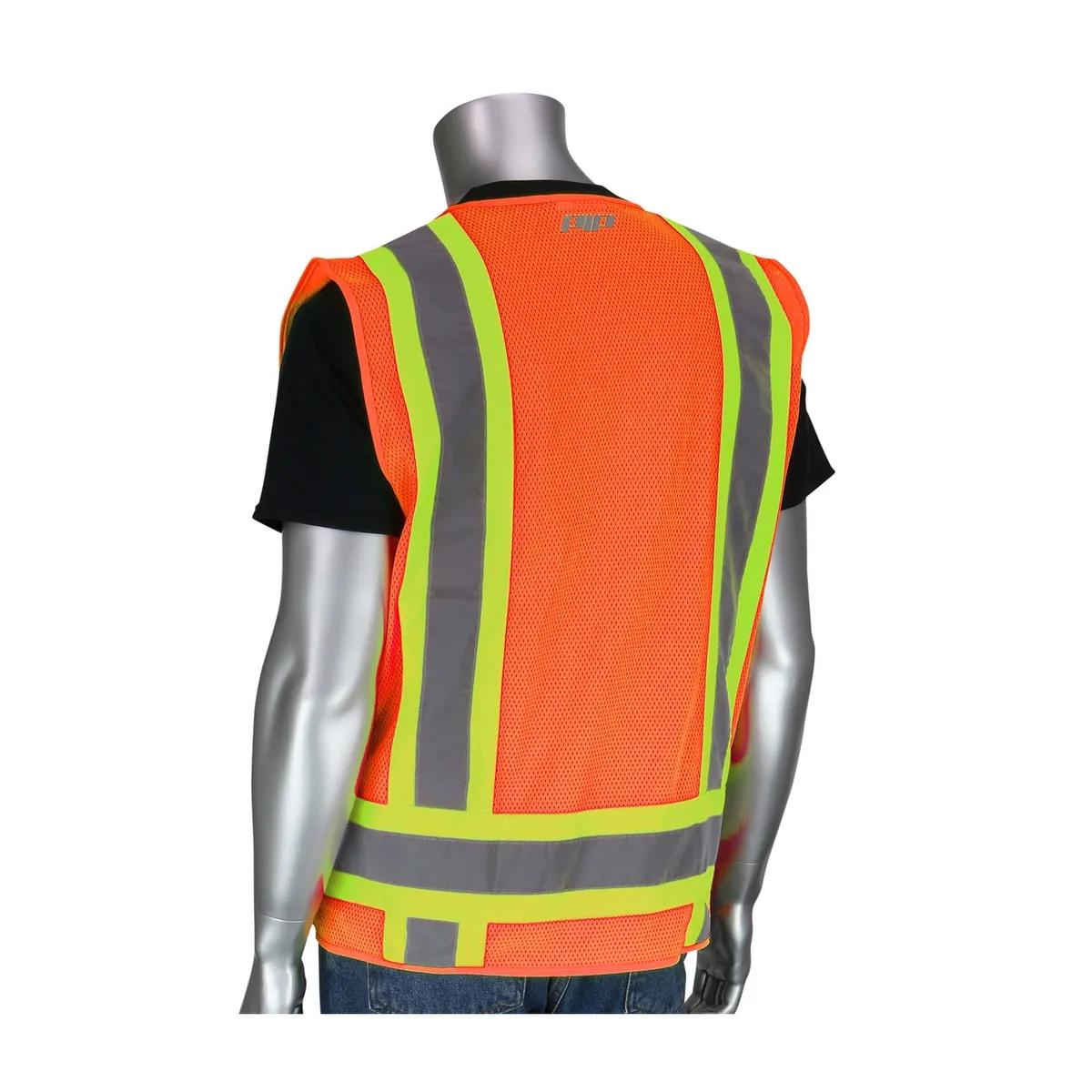 Two Tone 6 Pocket Surveyors Vest - product view 5
