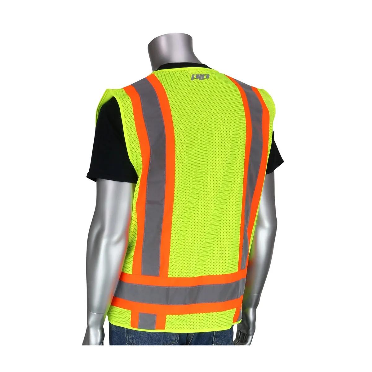 Two Tone 6 Pocket Surveyors Vest - product view 7