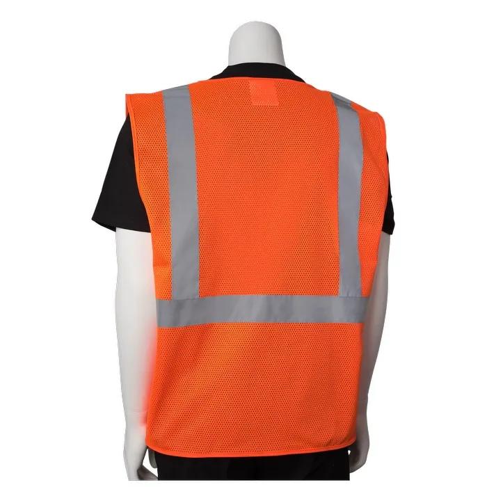 Five Pocket Black Bottom Front Value Mesh Vest - product view 9