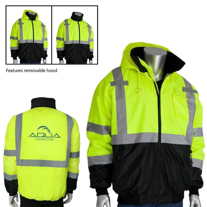 Bomber Jacket with Zip-Out Fleece Liner - product view 2