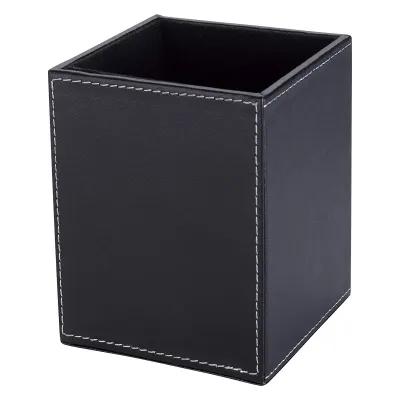 Pen Cup Leatherette with Velvet Interior - 3.25 x 4 in - product view 5