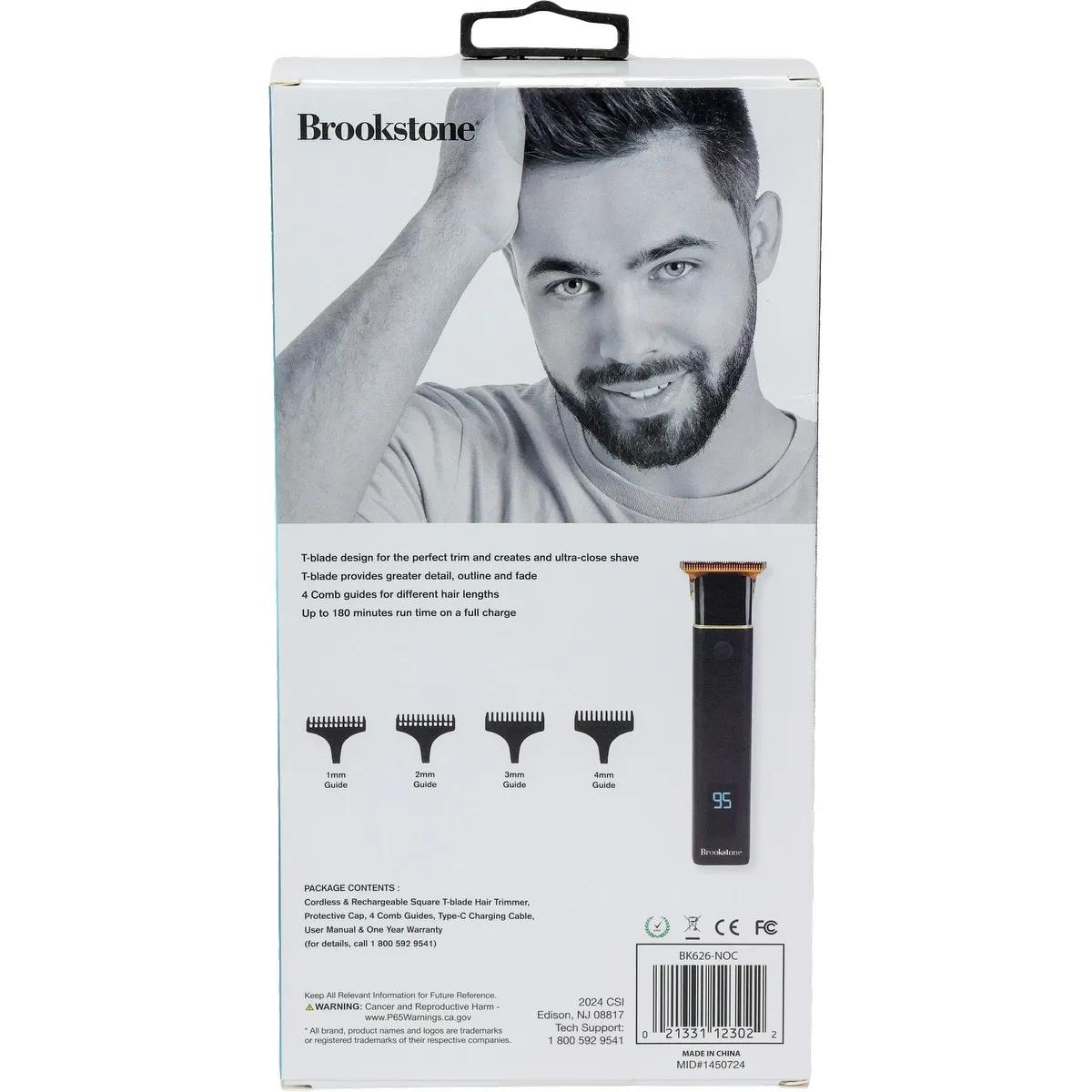 Brookstone® Square T-Blade Hair Clipper - product view 8